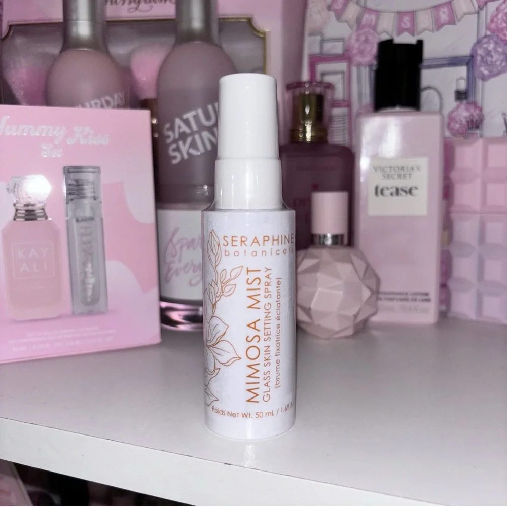 💝NEW Seraphine Botanicals Mimosa Mist Glass Skin Setting Spray💝